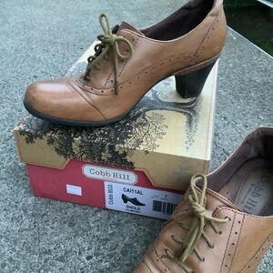 DONATED EUC Vintage Cobb Hill by New Balance Oxfords, brown, US7, EU 37.5, Wide